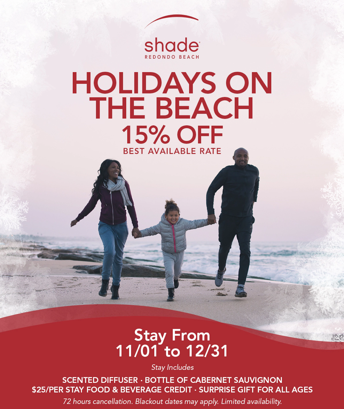 Shade Redondo Holiday Promo Art